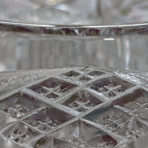 Imperial Glass Crystal bowl EUC Vintage footed candy dish - Picture 7 of 12